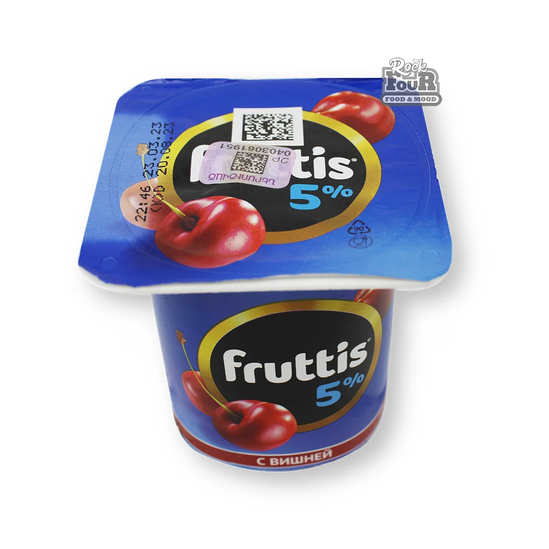 Yogurt product "Fruttis" cherry 5% 115g